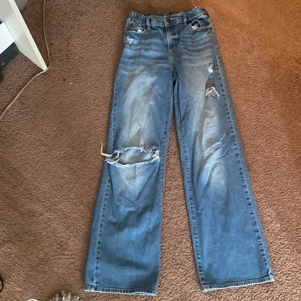 GAP size 14 medium wash jeans.